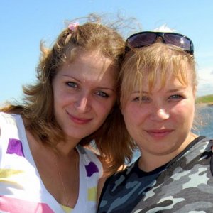 с Олькой)) лето 2009
