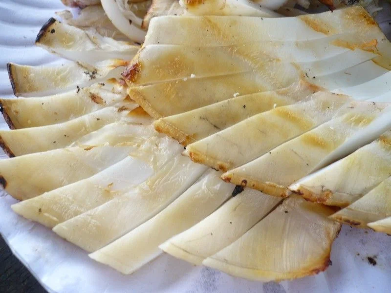 каракатица - гриль