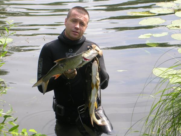 на р. Проня за жерехом