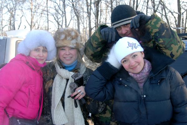 перед стартом)))