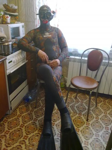 примерял новую снарягу