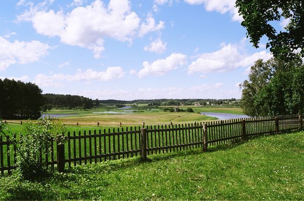 Пушкинские места. Село Михайловское, родовое имение А.С. Пушкина (Пушкин-Ганнибал). Псковская область