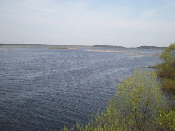 Река Пра разлив (мутно сцуко)