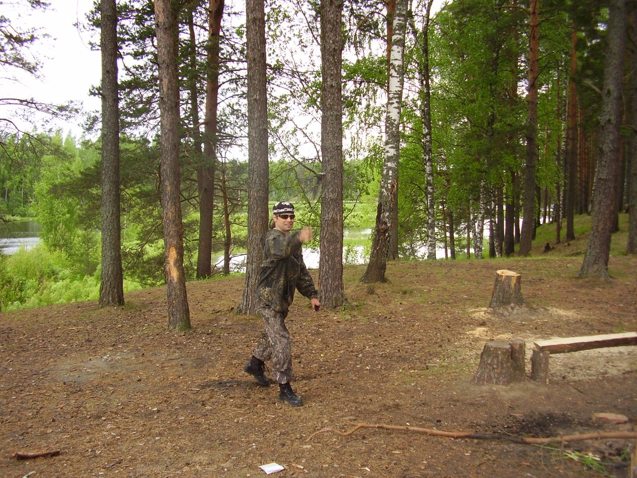 Рыбинка.Июнь 2008. Река Реня