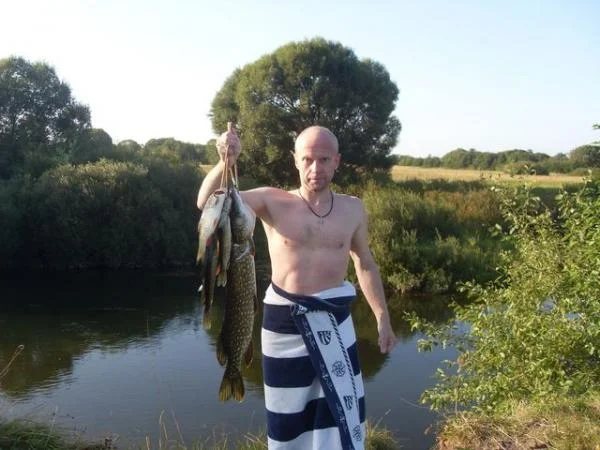 В ручье...