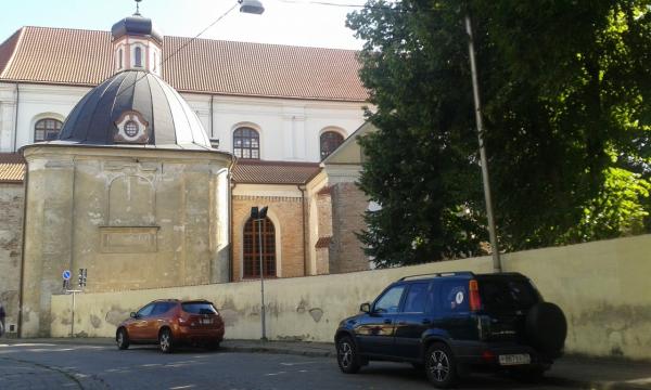 Вильнюс паркинг в старом городе