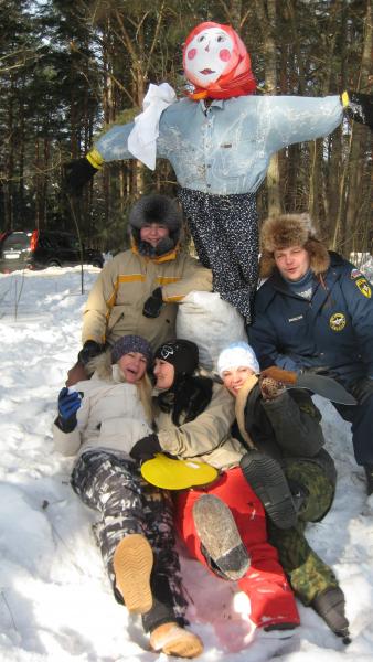 возле масленницы