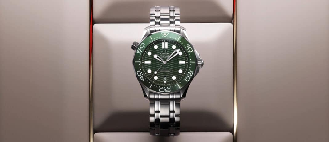 omega-unveils-green-seamaster-dive-watch omega-unveils-green-seamaster-dive-watch